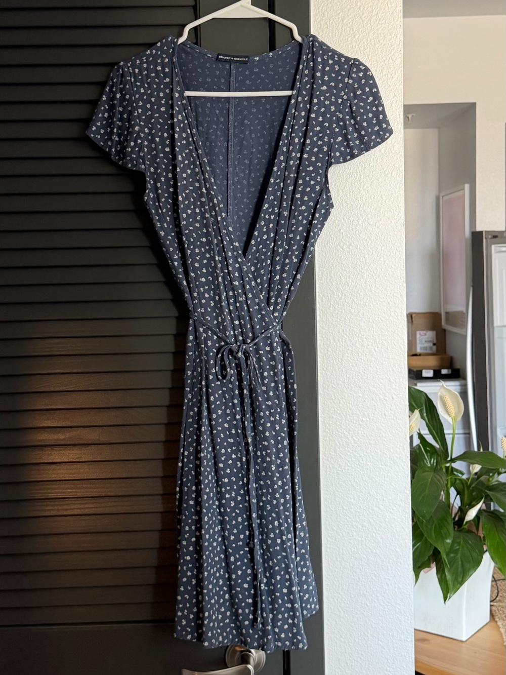 Brandy Melville Floral Wrap Dress